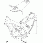 RM125 Frame - seat (model n / p)