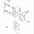 RM125 Front caliper (model n / p / r)