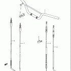 RM80 Handlebar - control cable