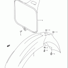 RM250 Переднее крыло
