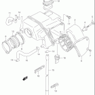 DR650SE Воздухозаборник