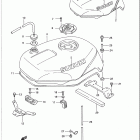 GSX-R750W Fuel tank (model p)