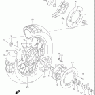 DR650SE Заднее колесо
