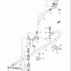 RM125 Rear master cylinder (model p / r / s)