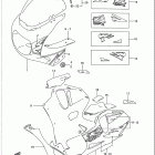GSX-R750W Cowling body parts (model s m18)