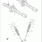 GSX-R750W Распределительный вал-клапана