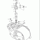JR50 Clutch cover - oil pump