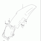 RM250 Заднее крыло