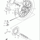 RM125 Заднее колесо