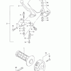 DR250SE Left handle switch (model p / r / s)