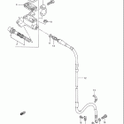 RM250 Главный тормозной цилиндр,передний