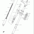 JR50 Передняя вилка