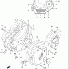DR250SE Crankcase cover (model l / m / n)
