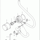 GSX-R750W Oil cooler - oil filter
