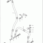 GSX-R750W Front brake hose (model r / s)