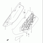 RM125 Frame cover (model p / r / s)