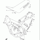 RM125 Frame - seat (model r / s)