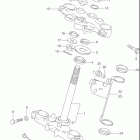 DR650SE Траверса нижняя