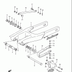 RM80 Rear swinging arm (model g / h / j)