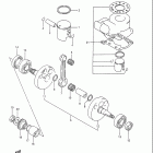 RM80 Crankshaft (model l)