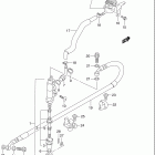DR250SE Задний торм цилиндр
