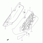 RM250 Обтекатель рамы