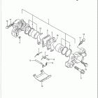GSX-R750W Rear caliper (model r / s)