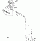 RM125 Главный тормозной цилиндр,передний