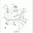 GSX-R750W Fuel tank (model s)
