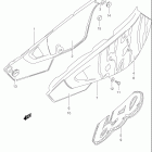 DR650SE Frame cover (model n / p)