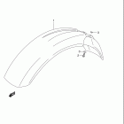 DR250SE Переднее крыло