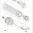 GSX1100G Сцепление