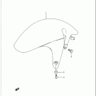 GSX-R600W Переднее крыло