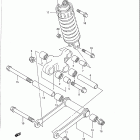 GSX1100G Rear cushion lever (model n / p)