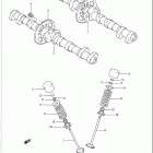 GSX-R600W Распределительный вал-клапана