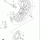 DR250 Переднее колесо