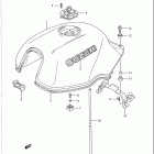 GSX1100G Топливный бак