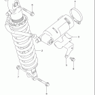 DR250 Задний амортизатор