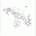 GSF400 BANDIT Суппорт задний тормозной  (model m / n)