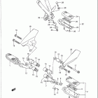 VX800 Подножки