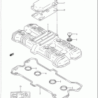 GSX-R600W Крышка головки цилиндров