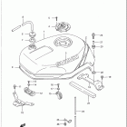 GSX-R600W Fuel tank (model p)