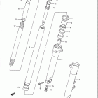 VX800 Передняя вилка