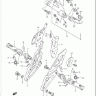 GSX-R600W Подножки