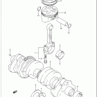 GSX-R600W Коленвал