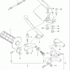 DR250 Left knuckle cover
