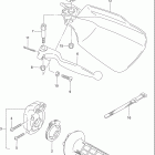 DR250 Right knuckle cover