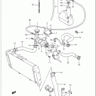 GSF400 BANDIT Радиатор и Патрубки