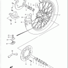 RM250 Rear wheel (model n)