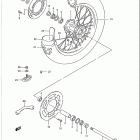 RM250 Rear wheel (model k)